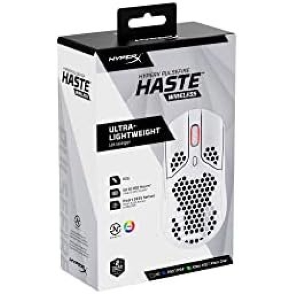 HyperX Pulsefire Haste – Gaming Mouse – Ultra Lightweight, 62g, 100 Hour Battery - Image 7