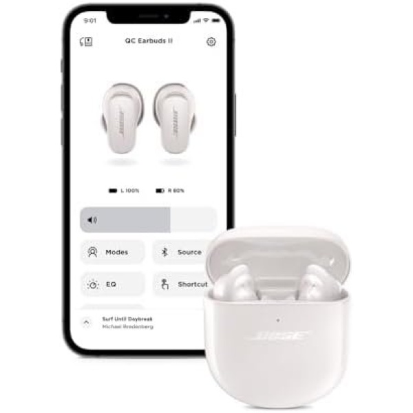 Bose QuietComfort Earbuds II, Wireless, Bluetooth, Proprietary Active Noise - Image 4