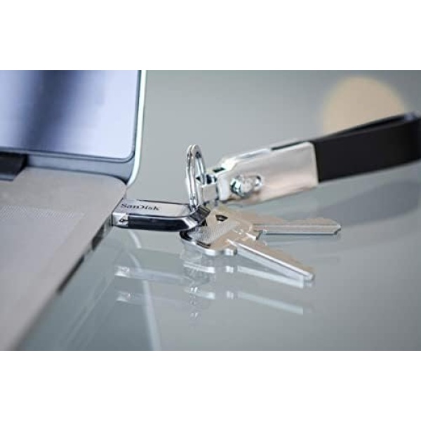 SanDisk 256GB Ultra Flair USB 3.0 Flash Drive - SDCZ73-256G-G46, black - Image 5