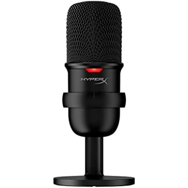 HyperX SoloCast – USB Condenser Gaming Microphone, for PC, PS4, PS5 and Mac