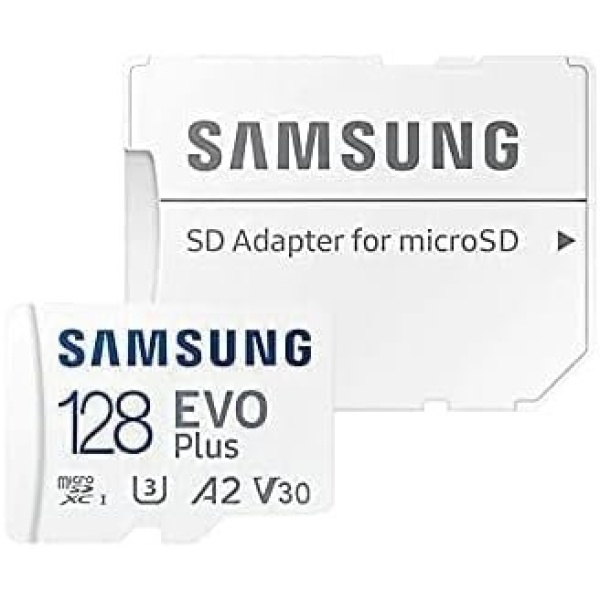 Samsung Evo Plus 128GB microSD SDXC U3 Class 10 A2 Memory Card 130MB/S Adapter - Image 4