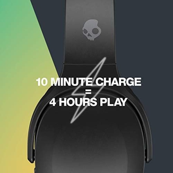 Skullcandy Crusher Evo Over-Ear Wireless Headphones - Black - Image 3