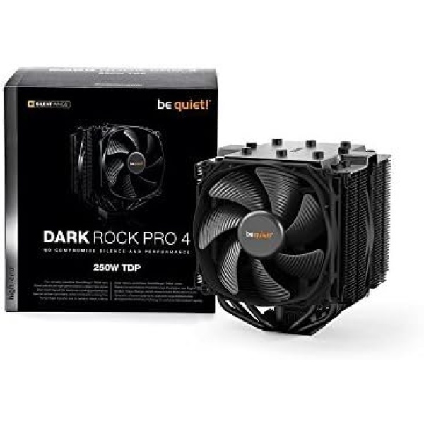 be quiet! Dark Rock Pro 4 250W TDP CPU Cooler | Includes Two Silent Wings PWM - Image 6