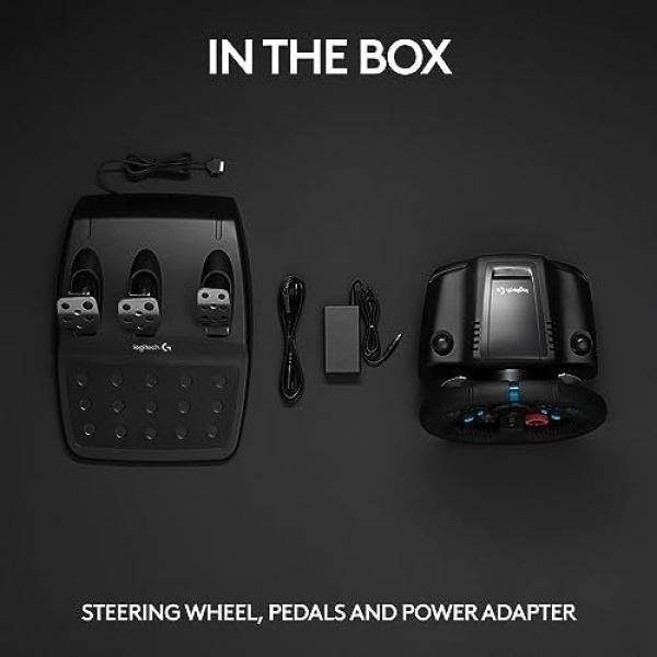 Logitech G29 Driving Force Racing Wheel and Floor Pedals, Real Force Feedback - Image 9