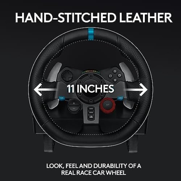 Logitech G29 Driving Force Racing Wheel and Floor Pedals, Real Force Feedback - Image 5