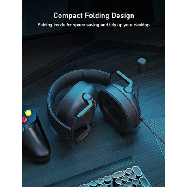 SENZER SG500 Surround Sound Pro Gaming Headset - Image 3