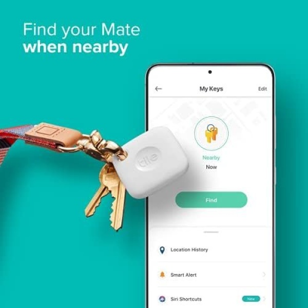 Tile Mate 2-Pack. Bluetooth Tracker, Keys Finder and Item Locator for Keys, Bags - Image 3