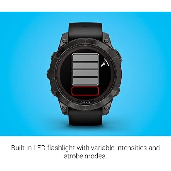 Garmin fēnix 7 Pro Sapphire Solar, Multisport GPS Smartwatch, Built-in - Image 5