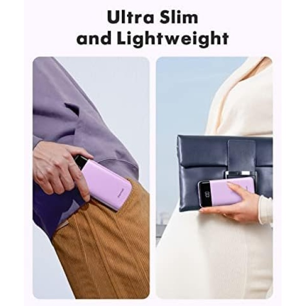Portable Charger with Built in Cables, Portable Charger with Cords Wires Slim - Image 5