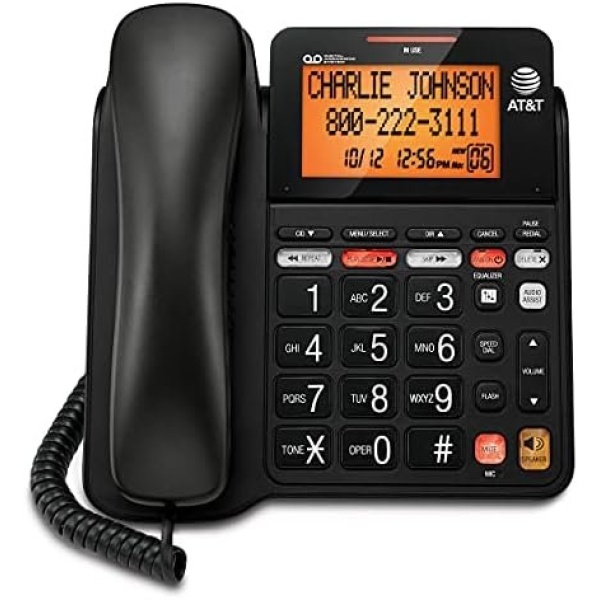 AT&T Corded Answering System w/ Large Display - Image 2
