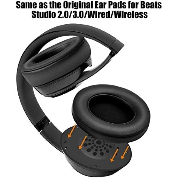HiFan Replacement Ear Pads for Beats Studio 2.0 & 3.0 Wired/Wireless - Image 3