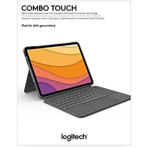Logitech Combo Touch iPad Air (4th, 5th gen - 2020, 2022) Keyboard Case - Image 11