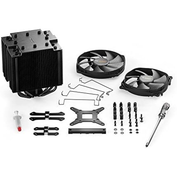 be quiet! Dark Rock Pro 4 250W TDP CPU Cooler | Includes Two Silent Wings PWM - Image 7