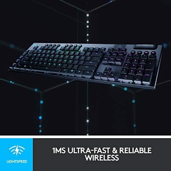 Logitech G915 Mechanical Gaming Keyboard, Low Profile GL Linear Key Switch - Image 3