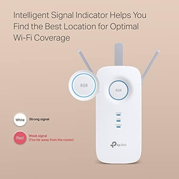 TP-Link AC1900 WiFi Extender (RE550), Covers Up to 2800 Sq.ft and 35 Devices - Image 6