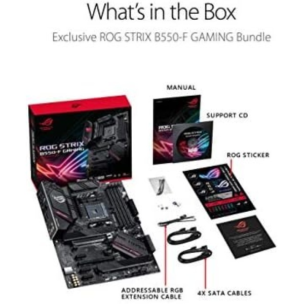 Asus ROG Strix B550-F Gaming WiFi II AMD AM4 (3rd Gen Ryzen) ATX Motherboard - Image 6