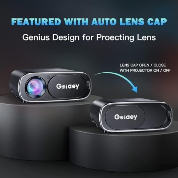 Projector with WiFi-6 and Bluetooth 5.2, 680 ANSI Portable Outdoor - Image 7