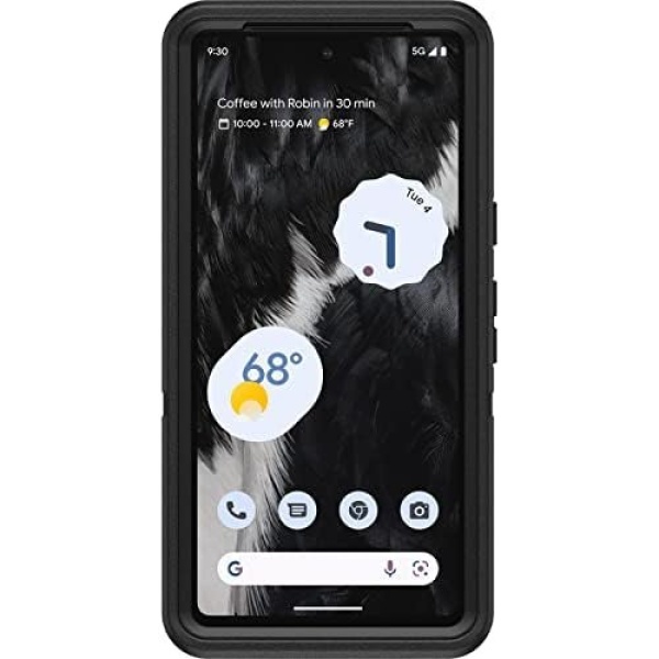 OtterBox Google Pixel 7 Defender Series Case - BLACK, Rugged & Durable - Image 3