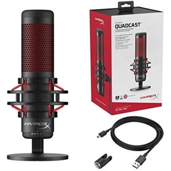 HyperX QuadCast - USB Condenser Gaming Microphone, for PC, PS4, PS5 and Mac - Image 9