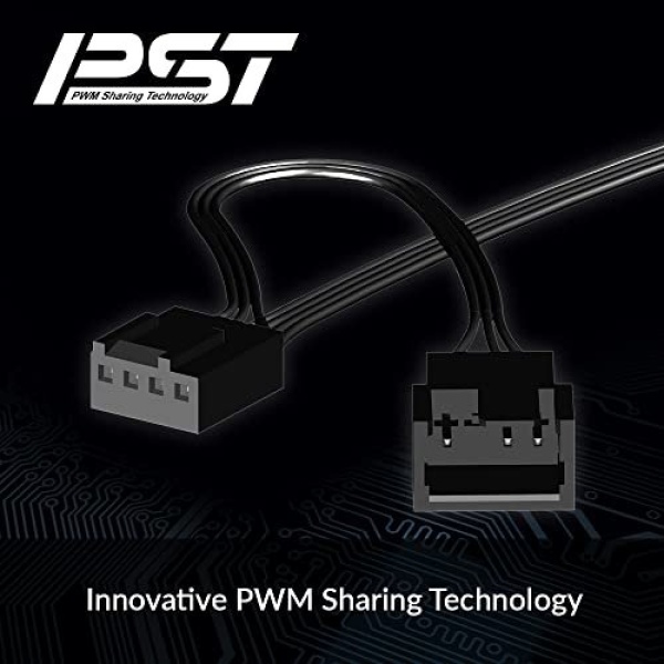 ARCTIC P12 PWM PST (5 Pack) - 120 mm Case Fan, PWM Sharing Technology (PST) - Image 7