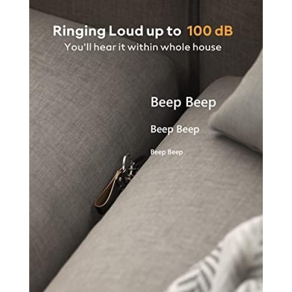 ATUVOS Key Finder, Bluetooth Tracker Works with Apple Find My (iOS only), IP67 - Image 5