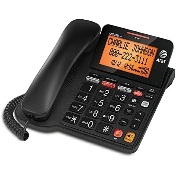 AT&T Corded Answering System w/ Large Display - Image 3