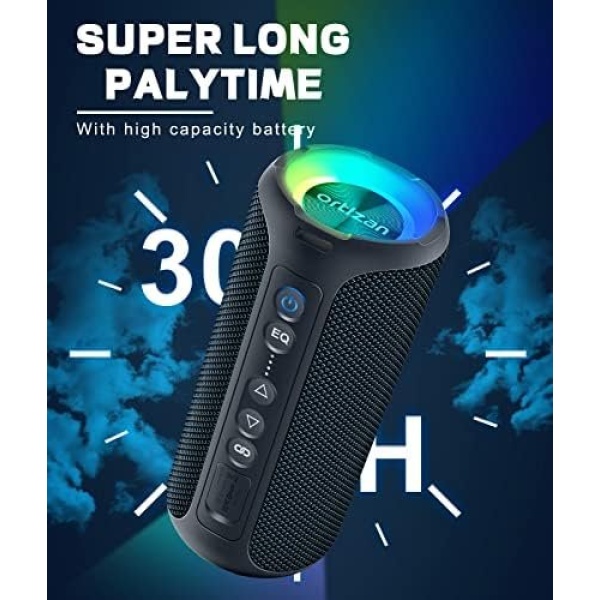 Bluetooth Speakers, Ortizan 40W Loud Stereo Portable Speaker, IPX7 Waterproof - Image 5