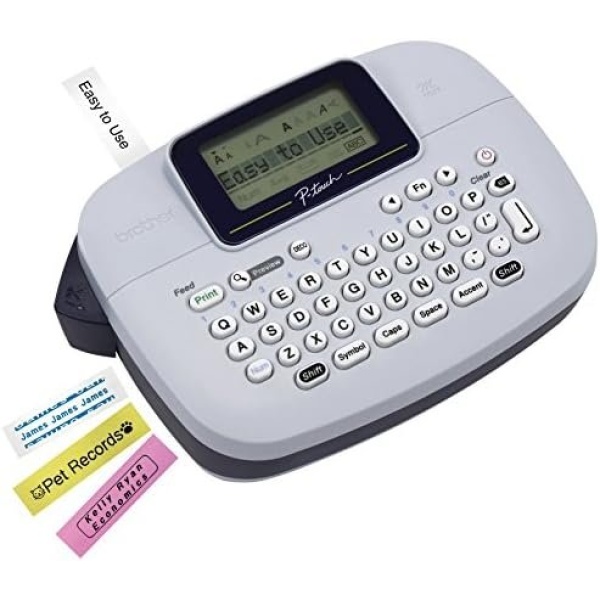 Brother P-Touch, PTM95, Handy Label Maker, 9 Type Styles, 8 Deco Mode Patterns - Image 9