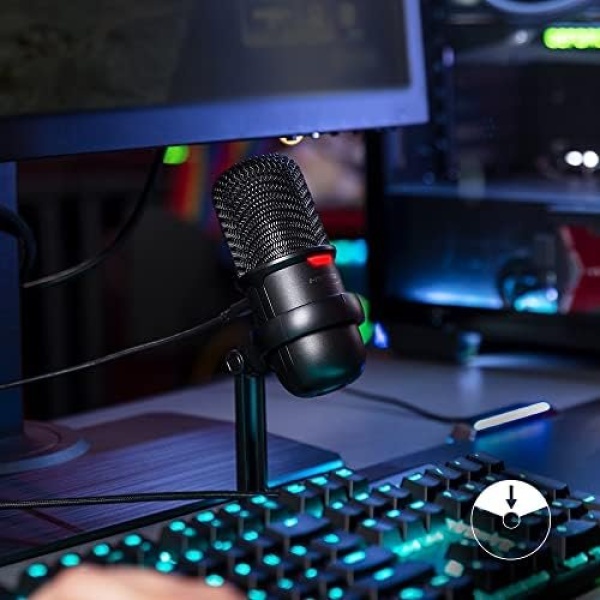 HyperX SoloCast – USB Condenser Gaming Microphone, for PC, PS4, PS5 and Mac - Image 18