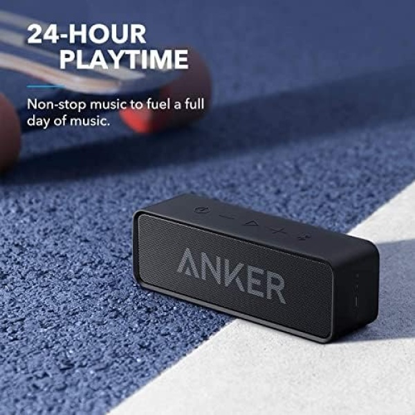Upgraded, Anker Soundcore Bluetooth Speaker with IPX5 Waterproof, Stereo Sound - Image 4