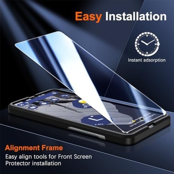 UniqueMe for Google Pixel 8 Screen Protector, [Compatible Fingerprint Unlock] - Image 6