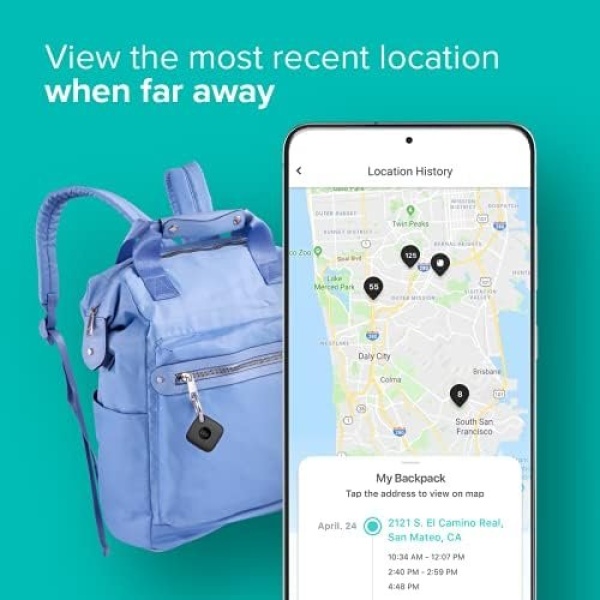 Tile Mate 2-Pack. Bluetooth Tracker, Keys Finder and Item Locator for Keys, Bags - Image 4