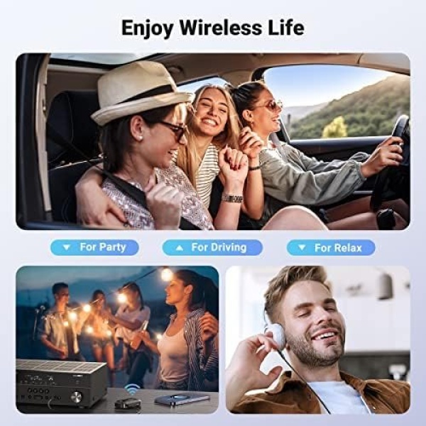 UGREEN 5.3 Aux Bluetooth Adapter for Car, [Greater Connection] 3.5mm - Image 9