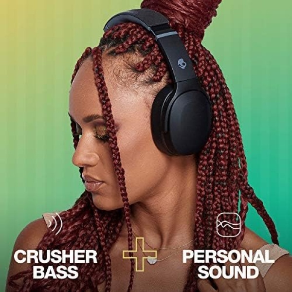 Skullcandy Crusher Evo Over-Ear Wireless Headphones - Black - Image 2