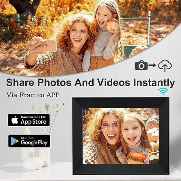 UCMDA Digital Photo Frame - 10.1 inch Smart WiFi Cloud Digital Picture Frame - Image 3