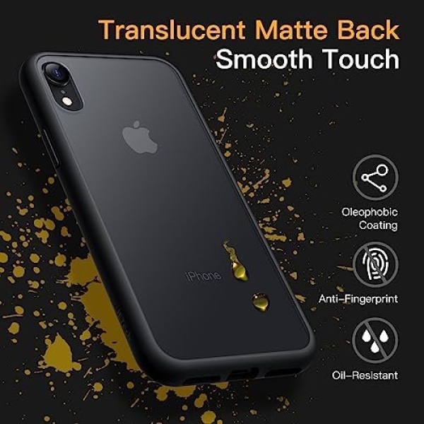 JETech Matte Case for iPhone XR 6.1-Inch, Shockproof Military Grade Drop - Image 5