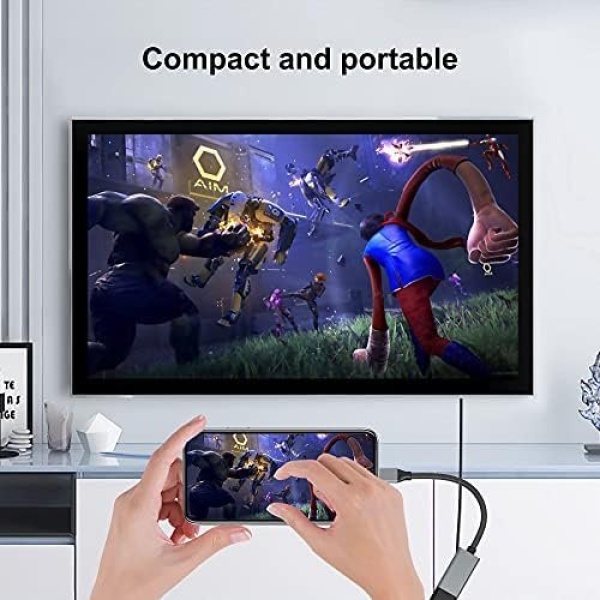 BENFEI USB C to HDMI Adapter (4K@60Hz), USB Type-C to HDMI Adapter - Image 4