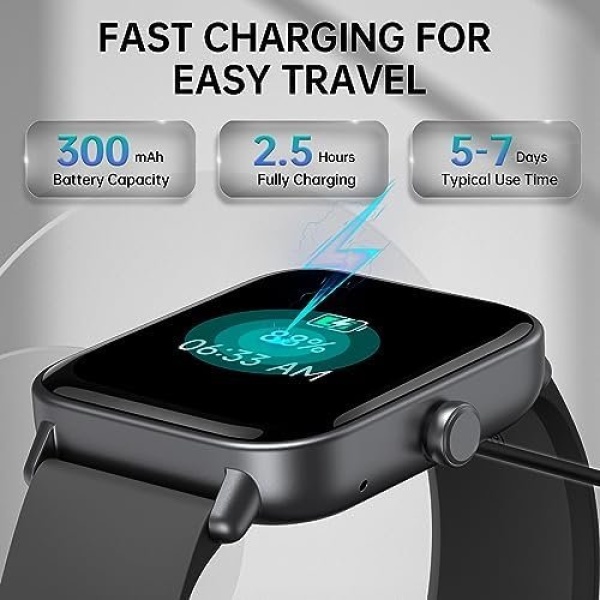 Smart Watch for Women Men (Answer/Make Call) with Alexa Built-in, iPhone Android - Image 8