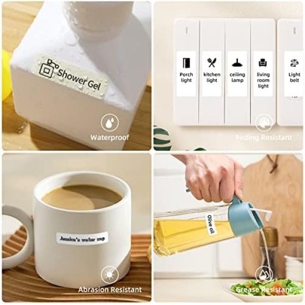 NIIMBOT D110 Label Maker Machine with Tape Portable Bluetooth Label Printer - Image 6