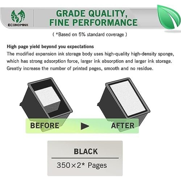 Remanufactured 245XL Black Ink Cartridge Replacement for Canon PG-245 XL 245 XL - Image 4