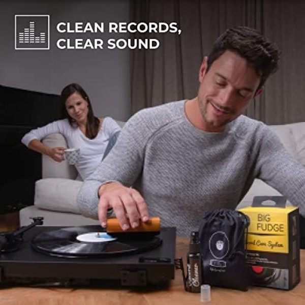 Big Fudge Vinyl Record Cleaning Kit - Complete 4-in-1 - Includes Ultra-Soft - Image 6