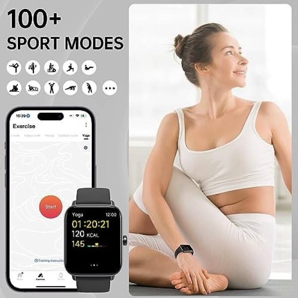 Smart Watch for Women Men (Answer/Make Call) with Alexa Built-in, iPhone Android - Image 5