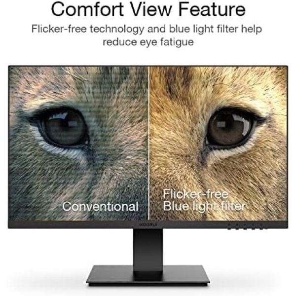 KOORUI 24 Inch Monitor, Full HD 1080p VA LED Computer Monitor, 75Hz FHD 1920 x - Image 4