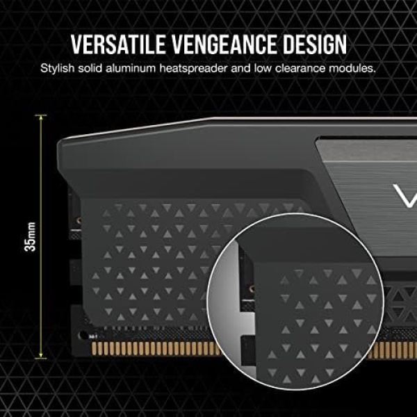 CORSAIR VENGEANCE DDR5 RAM 32GB (2x16GB) 6000MHz CL36 Intel XMP iCUE Compatible - Image 5
