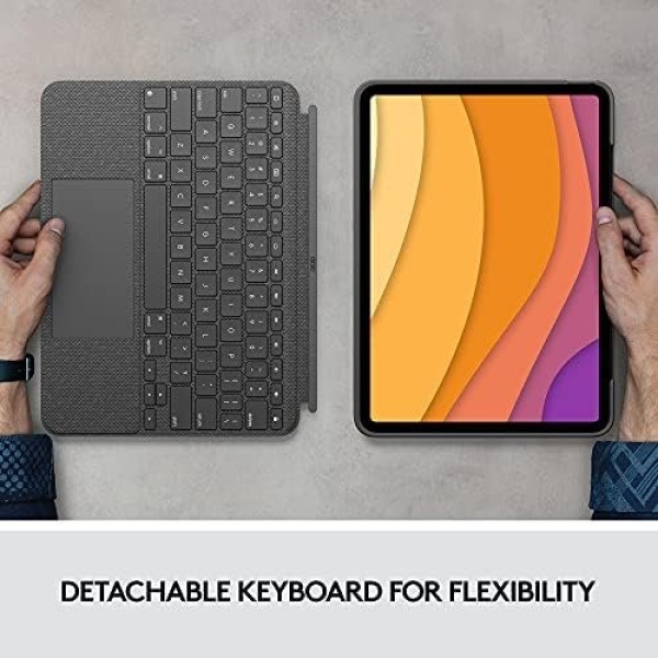 Logitech Combo Touch iPad Air (4th, 5th gen - 2020, 2022) Keyboard Case - Image 7