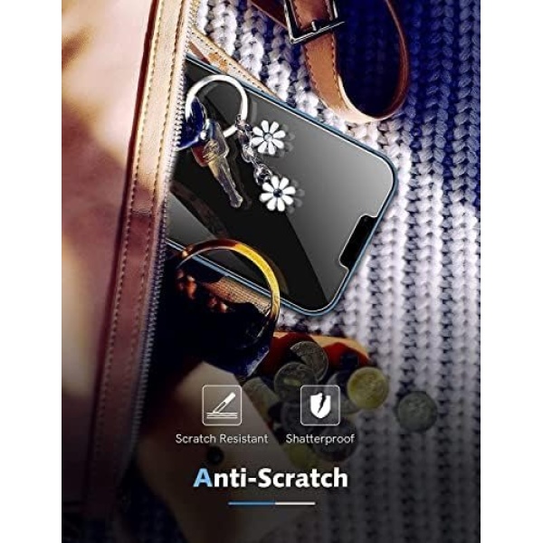 LK 3 Pack iPhone 13 Screen Protector with 3 Pack Camera Lens Protector - Image 5