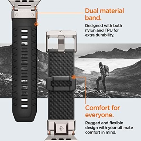 Spigen DuraPro Armor Designed for Apple Watch Band for Apple Watch Ultra2/Apple - Image 8
