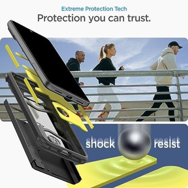 Spigen Tough Armor Designed for Pixel 8 Case (2023) - Black - Image 3