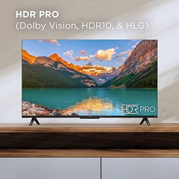TCL 43-Inch Class S4 4K LED Smart TV with Roku TV (43S450R-CA, 2023 Model) - Image 8