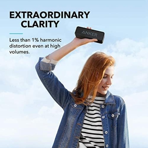 Upgraded, Anker Soundcore Bluetooth Speaker with IPX5 Waterproof, Stereo Sound - Image 3